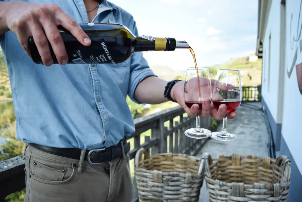Pouring our 10-year Tawny and 