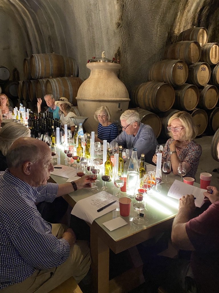  Tasting, blending, and tasting again, to get as close to our Quinta do Tedo blended Tawny Port style as possible 
