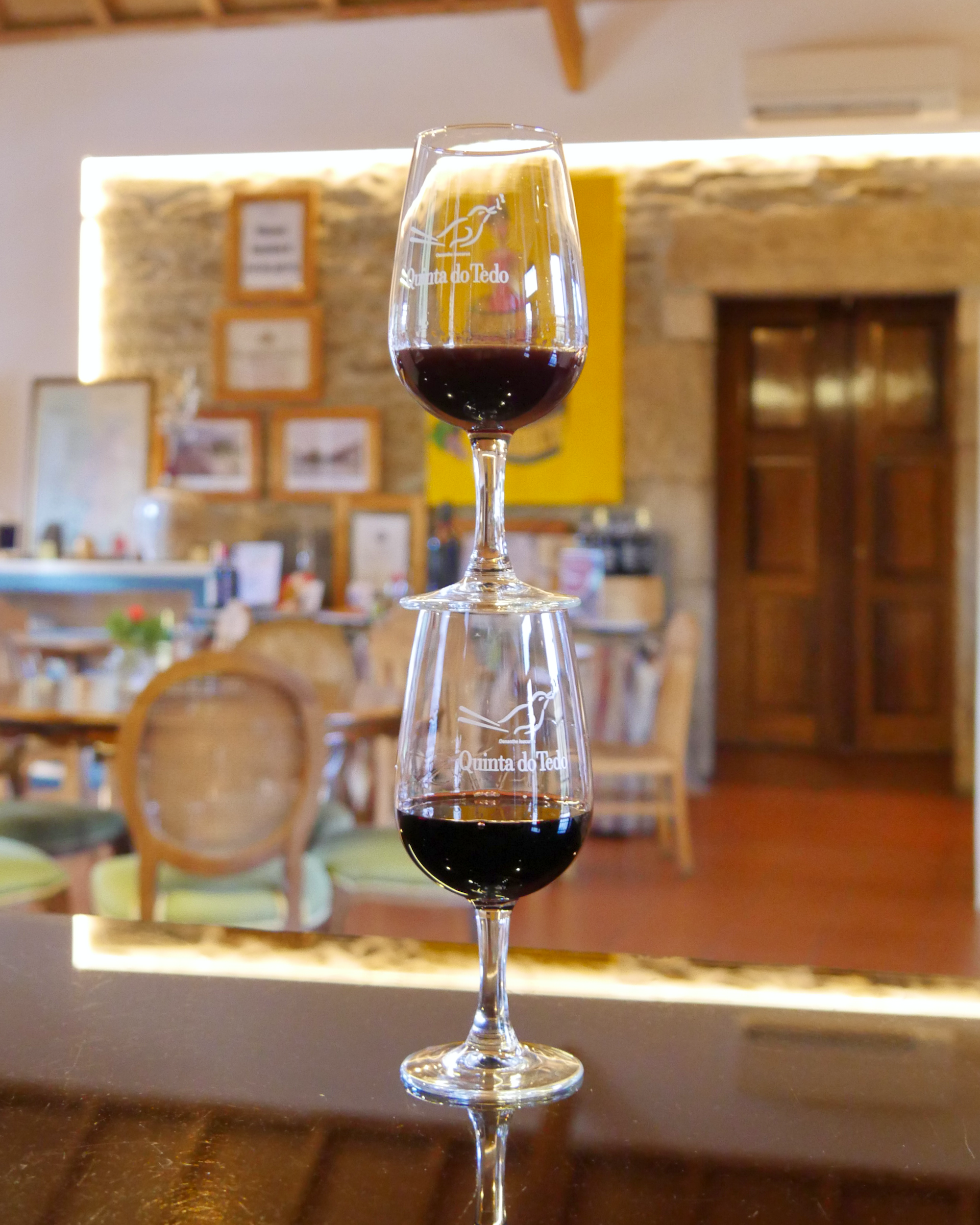 Quinta do Tedo Serigraphed Porto Glass - Image 2