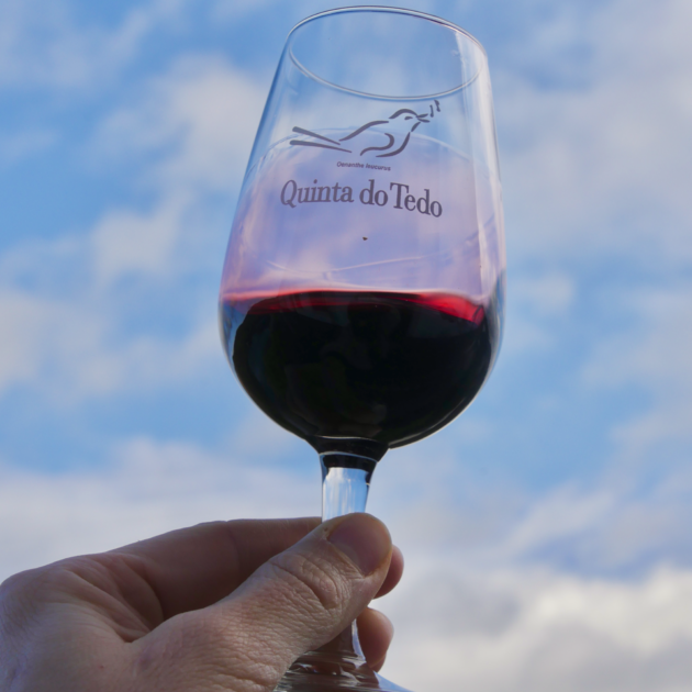 Quinta do Tedo Serigraphed Porto Glass